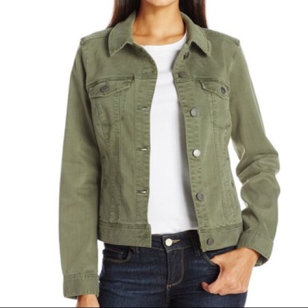 Liverpool Jeans Co ‘Temma’ Gray Denim Jacket, M